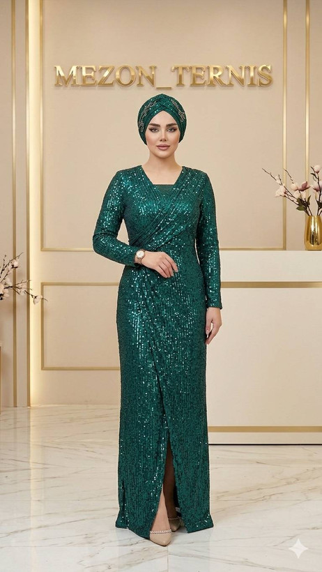 ماکسی مدل ماهی ضربدری چاکدار _ کد ۲۲۲